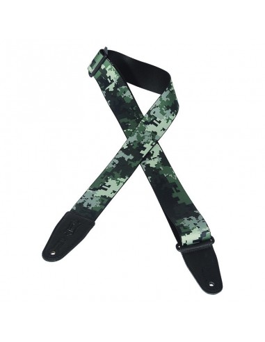 _ Accessori per strumenti a cordaTracolla levy's mps2-121 mimetica verde poly per chitarra