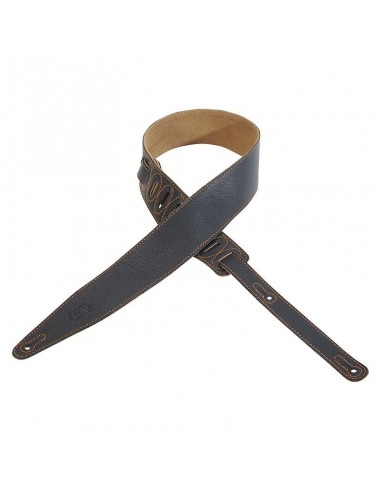 _ Accessori per strumenti a cordaTracolla per chitarra levy's mg317wyt-blk cuoio nero