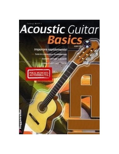 _ Carta stampataMetodo acoustic guitar basic con cd
