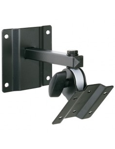 _ Attrezzature per palco e studioSupporto euromet wss-08479b da parete per diffusore 10 kg nero