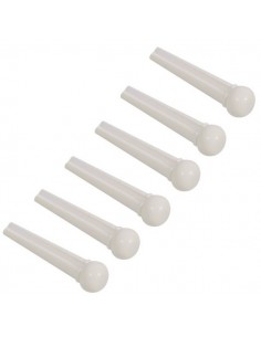 _ Accessori per strumenti a cordaBusta 50 piroli 2087 bianchi