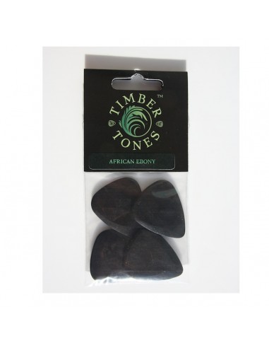 _ Accessori per strumenti a cordaRefill pack 4 plettri timbertones african ebony