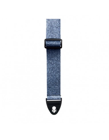 _ Accessori per strumenti a cordaTracolla d'andrea chitarra vintage vinyl moody blue glass glitter