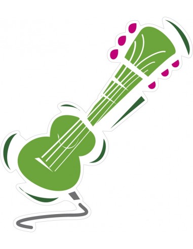 _ Carta stampataSticker swingtime serie kids chitarra 60x67 cm dsb0007