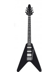 _ Carta stampataSticker swingtime serie instruments chitarra mod. flying-v 100x38 cm  dss0005