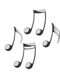 _ Carta stampataSticker swingtime serie instruments violinista 170x78 cm  dss0034