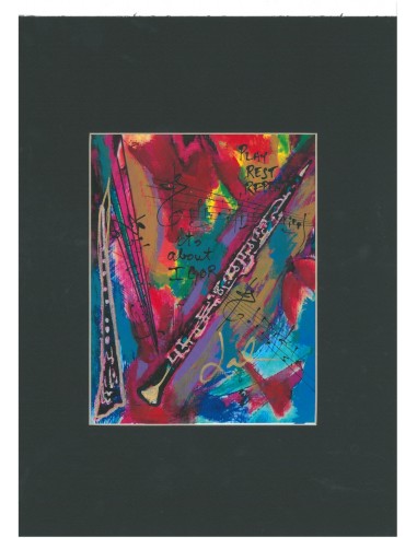 _ Carta stampataStampa jeff laibson artworks concert-  oboe hal-cob