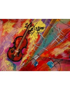 _ Carta stampataStampa jeff laibson artworks concert-  violin hal-cvn