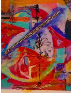 _ Carta stampataStampa jeff laibson artworks concert-  flute hal-cfl
