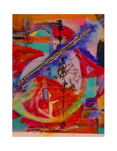 _ Carta stampataStampa jeff laibson artworks concert-  flute hal-cfl