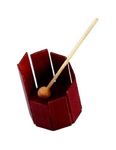 _ Batterie e percussioniOctachime in legno peace  rh-39
