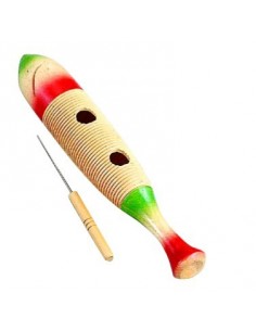 _ Batterie e percussioniGuiro maraca peace rh-41