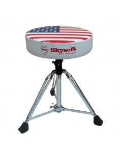 _ Batterie e percussioniSgabello per batteria peace drt-300a usa flag