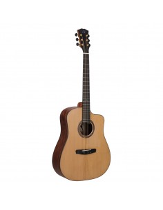 _ Strumenti a cordaChitarra acustica dreadnought dowina merlot mac  dce-ds con  ellipse matrix blend fishman
