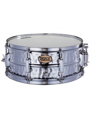 _ Batterie e percussioniRullante peace sd-316-1355 martellato in acciaio