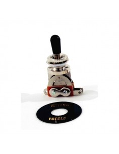 _ Accessori per strumenti a cordaToggle switch sw-20b con cappuccio nero