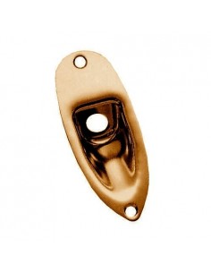 _ Accessori per strumenti a cordaPiastra  gold gotoh jcs1gg (jp2g ) innesto jack