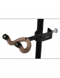 _ Supporti per sturmenti musicaliSupporto chitarra stringswing con sicura per asta mic/leggio cc04k