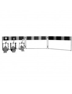 _ Supporti per sturmenti musicaliTest display  stringswing per 8 pedali grancassa kpd
