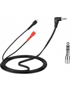 _ Cuffie per djCavo di ricambio per sennheiser hd 25 - 1.5m - nero 0020103439