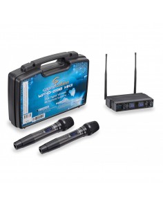 _ MicrofoniRadiomic. digitale doppio uhf soundsation wf-d290hh mkii 2 tx a mano 823-832mhz