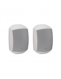 _ Diffusori audioCoppia diffusori a parete ip-65 helvia lido-530 wpw bianco
