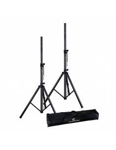 _ Attrezzature per palco e studioSet coppia supporti diffusori con borsa spst-set80-bk