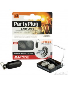 8000 Batterie e percussioniSet earplug alpine partyplug mkii tranparent edition