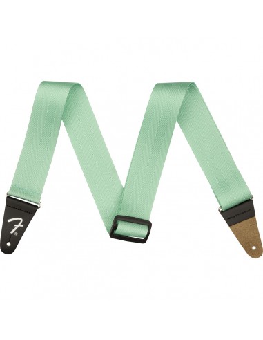 "8000 Accessori per strumenti a cordaTracolla fender 2"" am pro seat belt  mystic surf green 0990642057"