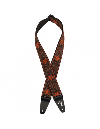 8000 Accessori per strumenti a cordaTracolla fender pasadena woven orange wallflower 0990638028