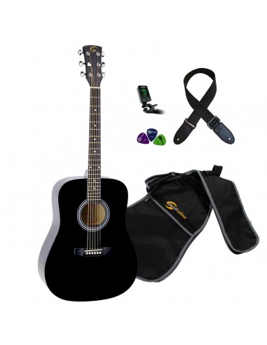8000 Strumenti a cordaBundle acustico soundsation yosemite-bun-bk