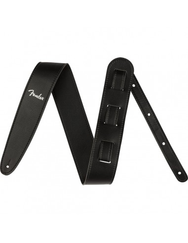 "8000 Accessori per strumenti a cordaTracolla fender fender vegan leather strap, black, 2.5"" 0990647000"
