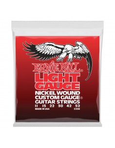 8000 Accessori per strumenti a cordaMuta ernie ball per elettrica 2208 nickel wound light