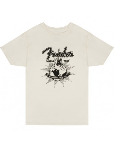 8000 GadgetT-shirt fender world tour  vintage white, m 9192822406