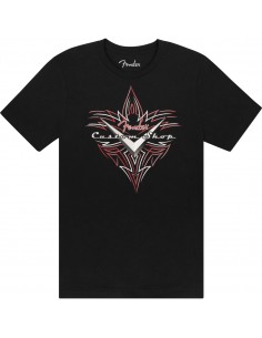 8000 GadgetT-shirt fender custom shop pinstripe  black, s 9191359306