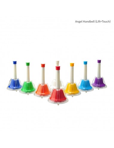 Batterie e percussioniSet 8 campanelle angel ahb-8m touch bell