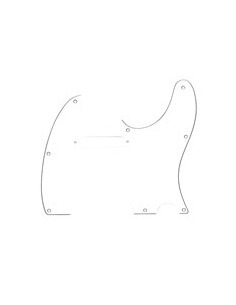 Accessori per strumenti a cordaFender parts pickguard telecaster 8-hole mount white, 3-ply 0991355000