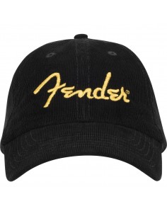 GadgetCapello fender corduroy hat, black 9122421500