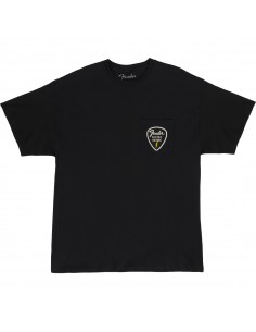 GadgetT-shirt fender pick patch pocket tee, black, xl 9192601606