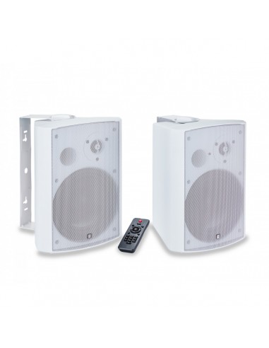 Diffusori audioSet cassa attiva+passiva helvia redy-630wh-set bianco