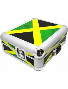 Custodie per djZomo flightcase sl-12 xt | technics sl-1200 / sl-1210 - jamaica flag 0030101546