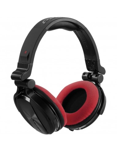 Cuffie per djZomo set di cuscinetti velour per pioneer hdj-1500 - rosso 0030102839
