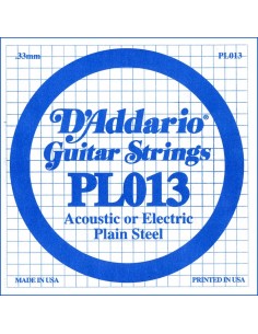 8000 Accessori per strumenti a cordaCorda d'addario pl013