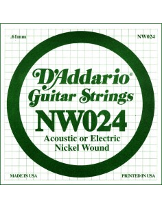8000 Accessori per strumenti a cordaCorda d'addario nw024