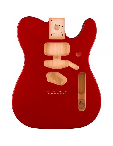 8000 Accessori per strumenti a cordaCorpo fender deluxe series telecaster ssh alder modern bridge mount candy app red 0997500709