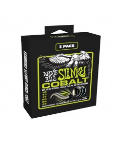 8000 Ernie ball 3721 cobalt regular slinky 10-46 3 pack