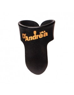 8000 Confezione 12 plettri d'andrea finger r374 md blk