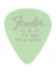 8000 Plettri fender dura-tone 351 shape .58 surf green 12-pack 1987351750