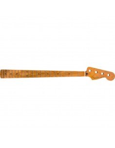 "8000 """"""manico fender roasted maple jazz bass 20 medium jumbo frets 9.5"""""""" natural 0990702920"""""""