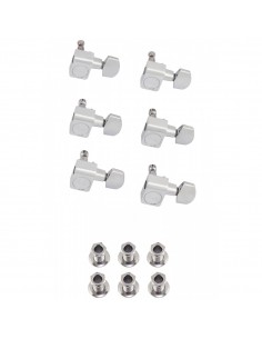 8000 Fender parts american standard series stratocaster/telecaster tuning mach (6)  chrome 0990820100